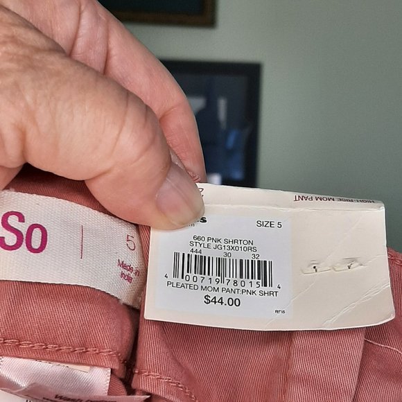 NWT!!! So Rose Super Cute Paper Bag High Waist Pants - Picture 10 of 12